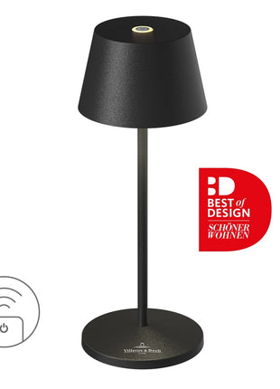 97242 Villeroy & Boch Seoul Micro accu tafellamp zwart 
