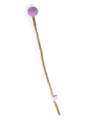 15829 Gry & Sif vilten bloem op steel 2cm paars