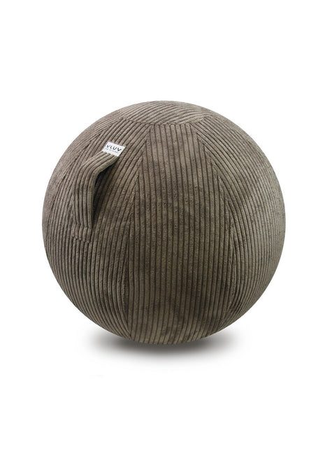 vluv bal zitbal nougat rib stof corduroy balans bureau