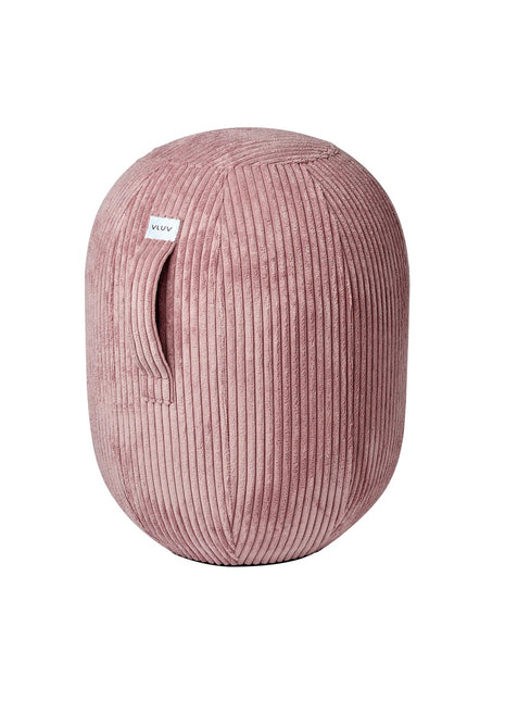 Vluv kapsul zitbal VLIP balanskapsule ribfluweel medium rosewood