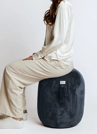 Vluv kapsul zitbal VLIP balanskapsule ribfluweel medium navy