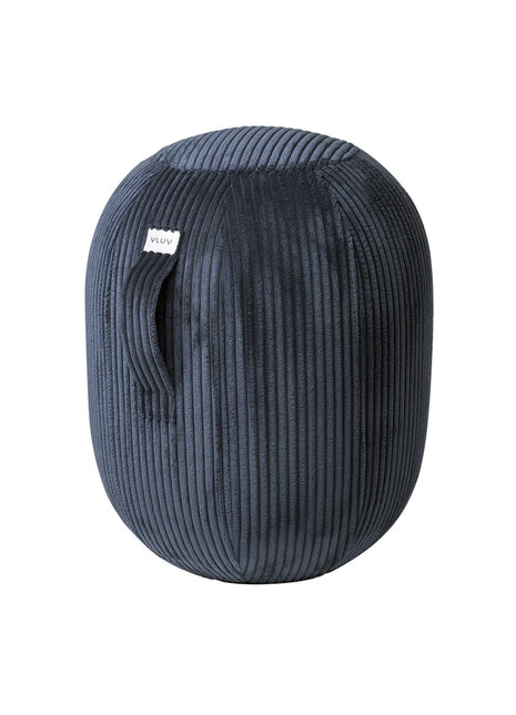 Vluv kapsul zitbal VLIP balanskapsule ribfluweel medium navy