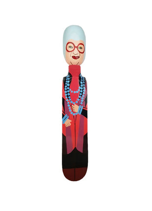 Wedgie Iriss deurstop - Iris Apfel