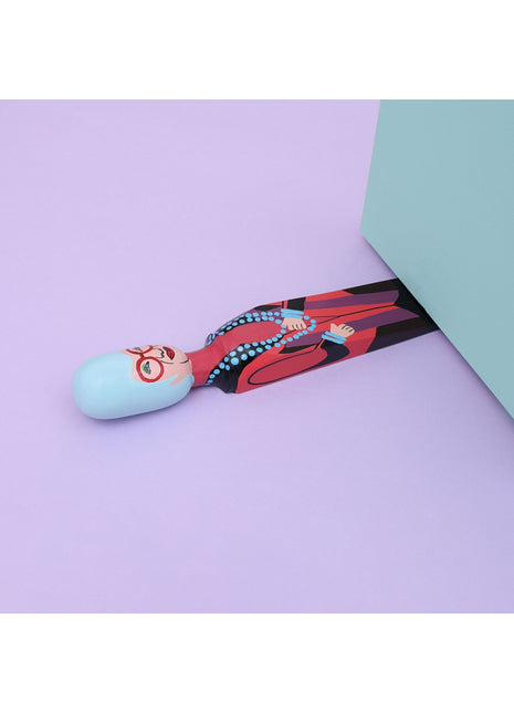 Wedgie Iriss deurstop - Iris Apfel
