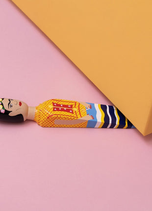 Wedgie Freeda deurstop Floral Crown - Frida Kahlo