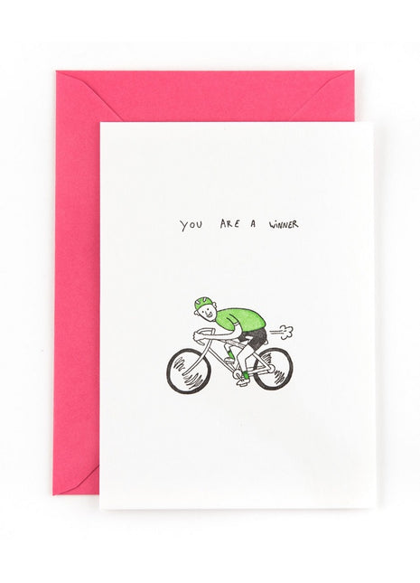 Ansichtkaart / Wenskaart - algemeen - you are a winner