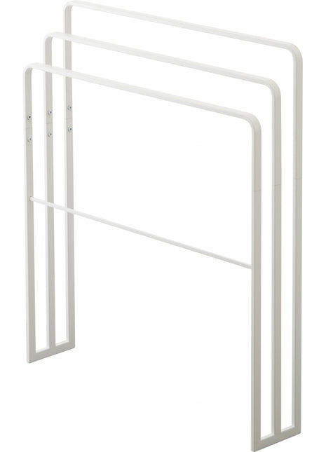 04979 Yamazaki handdoekenrek - tower 3 stangen wit