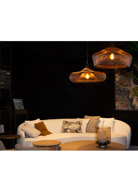 Intertime woordklok Nederlands 28cm - zwart marmer