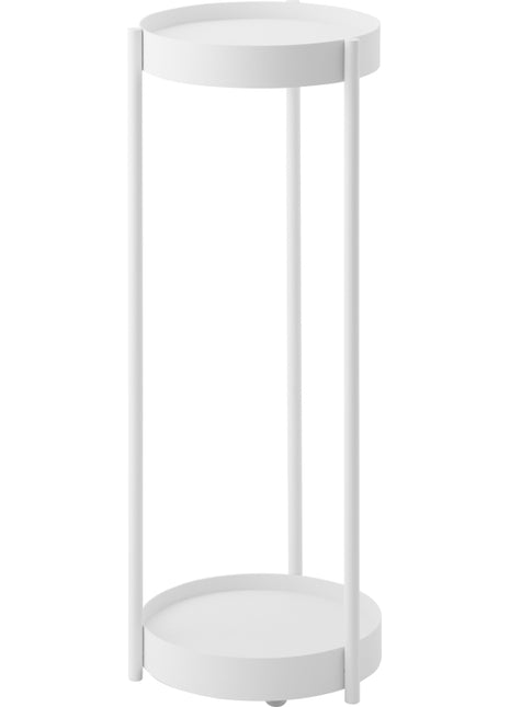 Yamazaki Tower plantenstandaard 2-laags wit