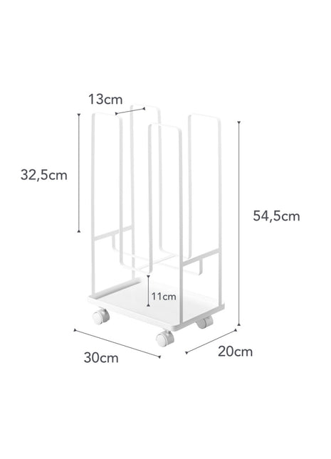Yamazaki Tower cardboard organizer wit