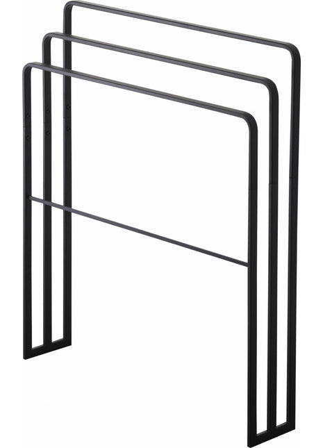 04980 - Yamazaki handdoekenrek - tower 3 stangen zwart