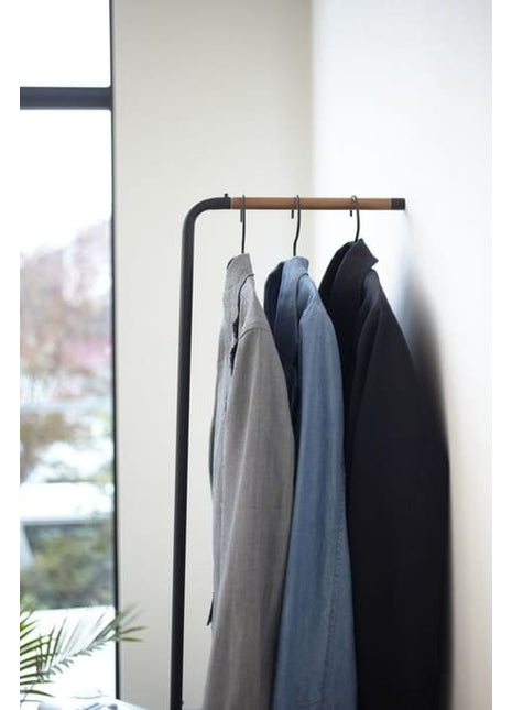 07551 Yamazaki Hanger Rack 0.0 garderobe stang kapstok zwart