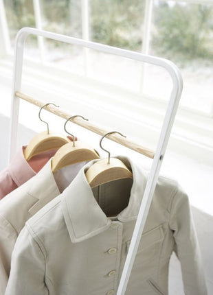 07671 Yamazaki Hanger Rack 1.0 - kapstok staand kledingrek - wit
