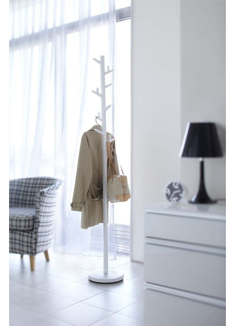 07066 Yamazaki Brange Hanger Kapstok staand wit