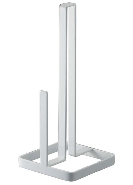 067181  Yamazaki Tower keukenrolhouder wit