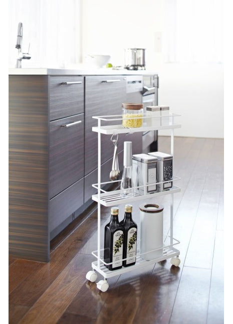 07151 Yamazaki Tower keukentrolley wit