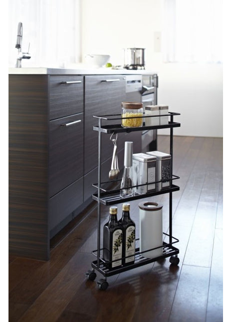 07152 Yamazaki Tower keukentrolley zwart