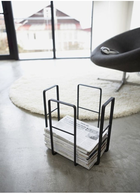 06472 Yamazaki tijdschriftenrek lectuurbak tower zwart
