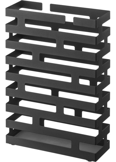 02361 Yamazaki Brick paraplubak - staal - zwart