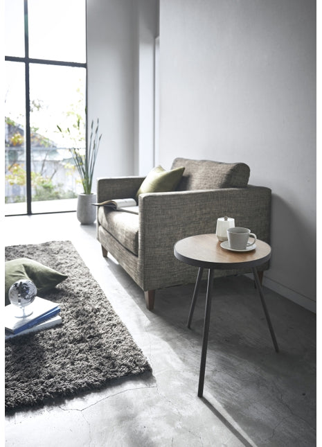 Yamazaki Tower ronde bijzettafel zwart