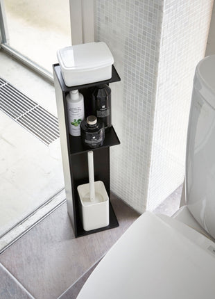 Yamazaki Tower WC toilet opbergrek zwart