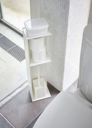 Yamazaki Tower WC toilet opbergrek wit