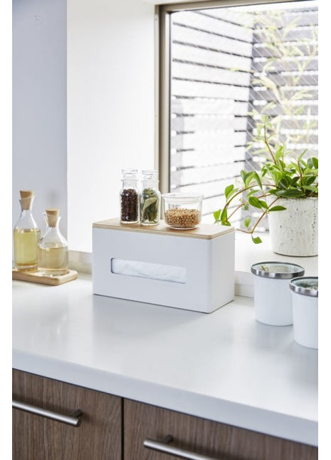 04766 Yamazaki Rin tissue case 2 zijdig - wit