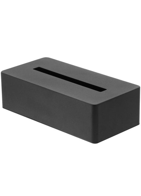 04216 Yamazaki tower tissue doos / tissuehouder staal zwart