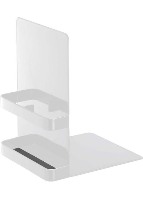 06872 Yamazaki Tower boekensteun met opbergvak wit