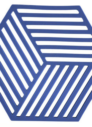 31597 Zone Denmark Hexagon pannenonderzetter blauw indigo