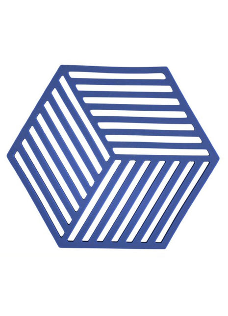 31597 Zone Denmark Hexagon pannenonderzetter blauw indigo
