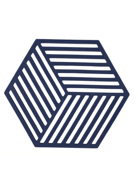 36553 Zone Denmark Hexagon pannenonderzetter blauw midnight