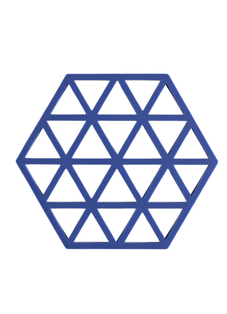 31602 Zone Denmark Triangles onderzetter pannen en schalen indigo blauw