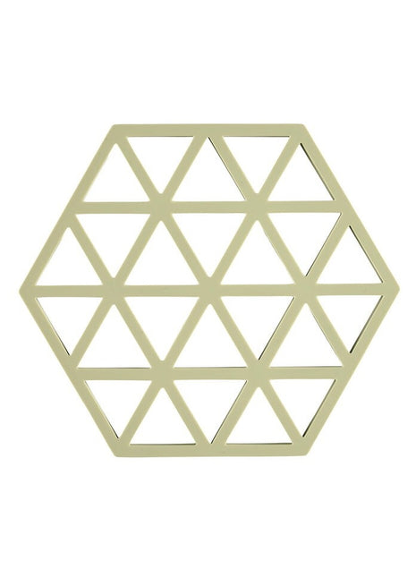 31604 Zone Denmark Triangles pannenonderzetter matcha groen
