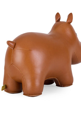 ZCDV0023-1001 Züny Classic deurstop / deurstopper Hippo nijlpaard bruin