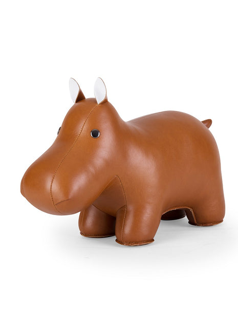 ZCDV0023-1001 Züny Classic deurstop / deurstopper Hippo nijlpaard bruin