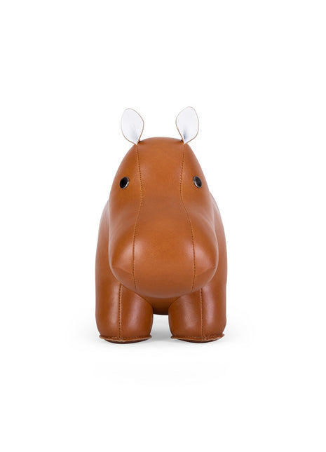 ZCDV0023-1001 Züny Classic deurstop / deurstopper Hippo nijlpaard bruin