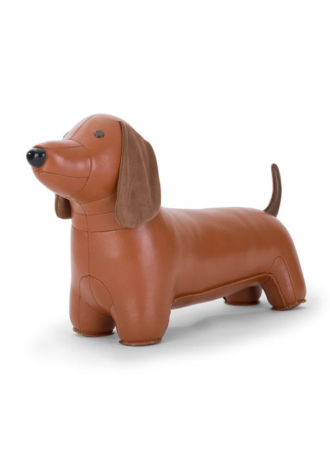 ZCDV0133-1007 Züny Classic deurstop / deurstopper Teckel bruin