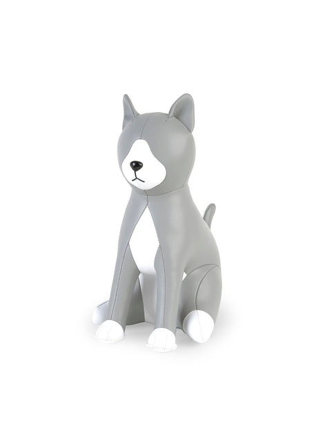 GZBV0004-1801 Züny Gaze boekensteun Kat Tuxedo grijs