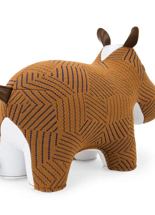 Züny Kvadrat boekensteun Razzle Dazzle Hippo tan