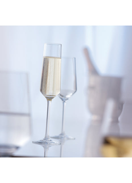 Zwiesel Glas Pure Champagne flute 215ml nr. 7 - 2 stuks