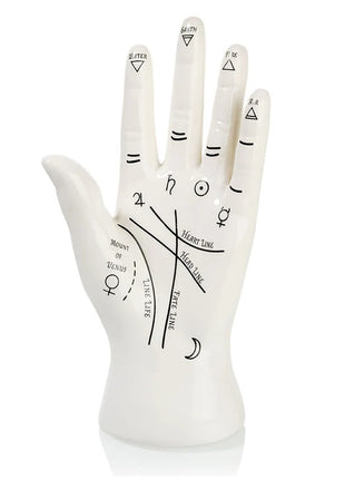 Bitten Design Palmistry sieradenhouder hand wit 1690