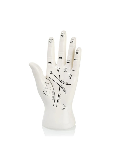 Bitten Design Palmistry sieradenhouder hand wit 1690