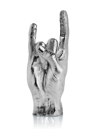 Bitten Design You Rock beeld hand vinger in zilver 1865SI