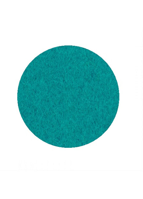 hey sign vilten glas onderzetter rond 10cm - turquoise - 3001510-14