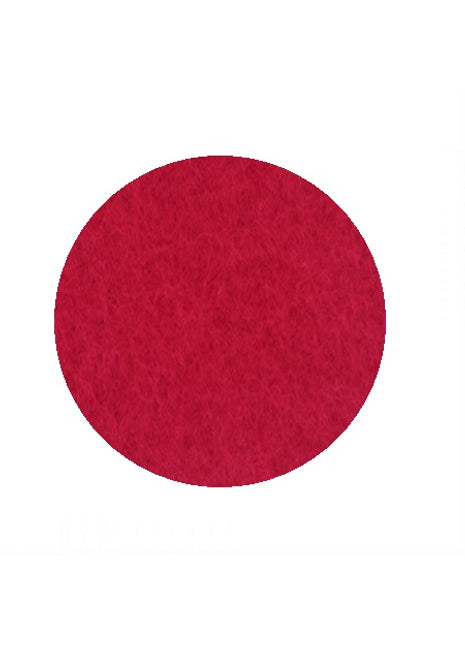 HEY-SIGN vilten glas onderzetter rond 10cm - poppy rood 3001510-55