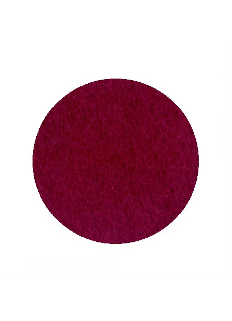 HEY-SIGN vilten onderzetter rond 10cm - 21 bordeaux