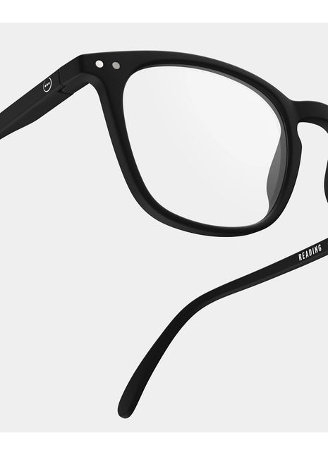 izipizi leesbril #e - zwart - trapeze glazen - unisex - bril lezen