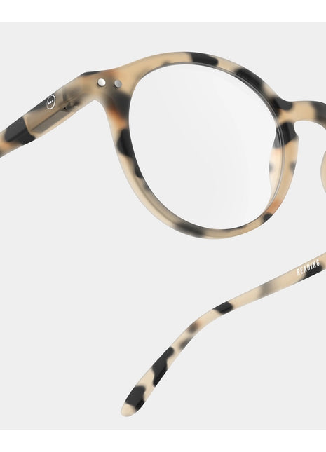 izipizi leesbril model d - light tortoise - schildpad -  unisex