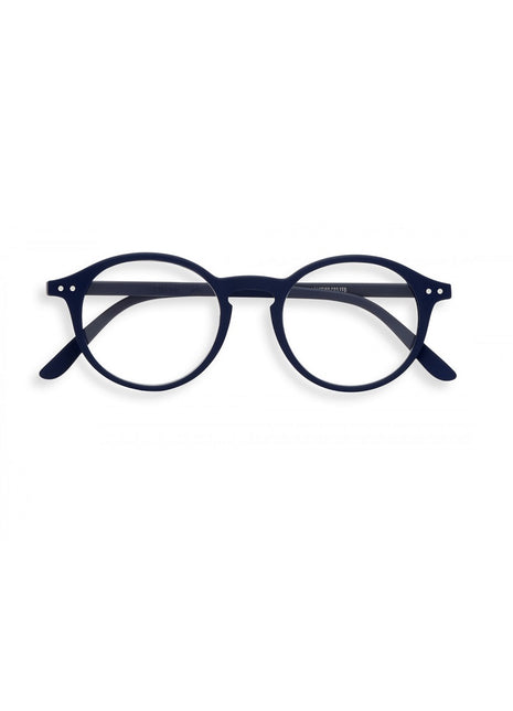 izipizi leesbril d - rond glas - navy blue - marine blauw - unisex